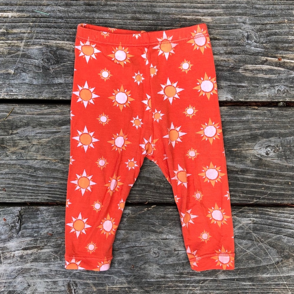 Kickee Pants Orange Sunshine Leggings